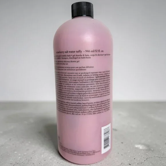 Philosophy Salt Water Taffy Shampoo, Shower Gel & Bubble Bath 32 fl. oz. - Picture 2 of 2